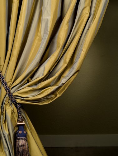 Dupioni curtain 2