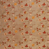 Faux Silk, Embroidery Faux Silk - Dark Coffee [G8647]